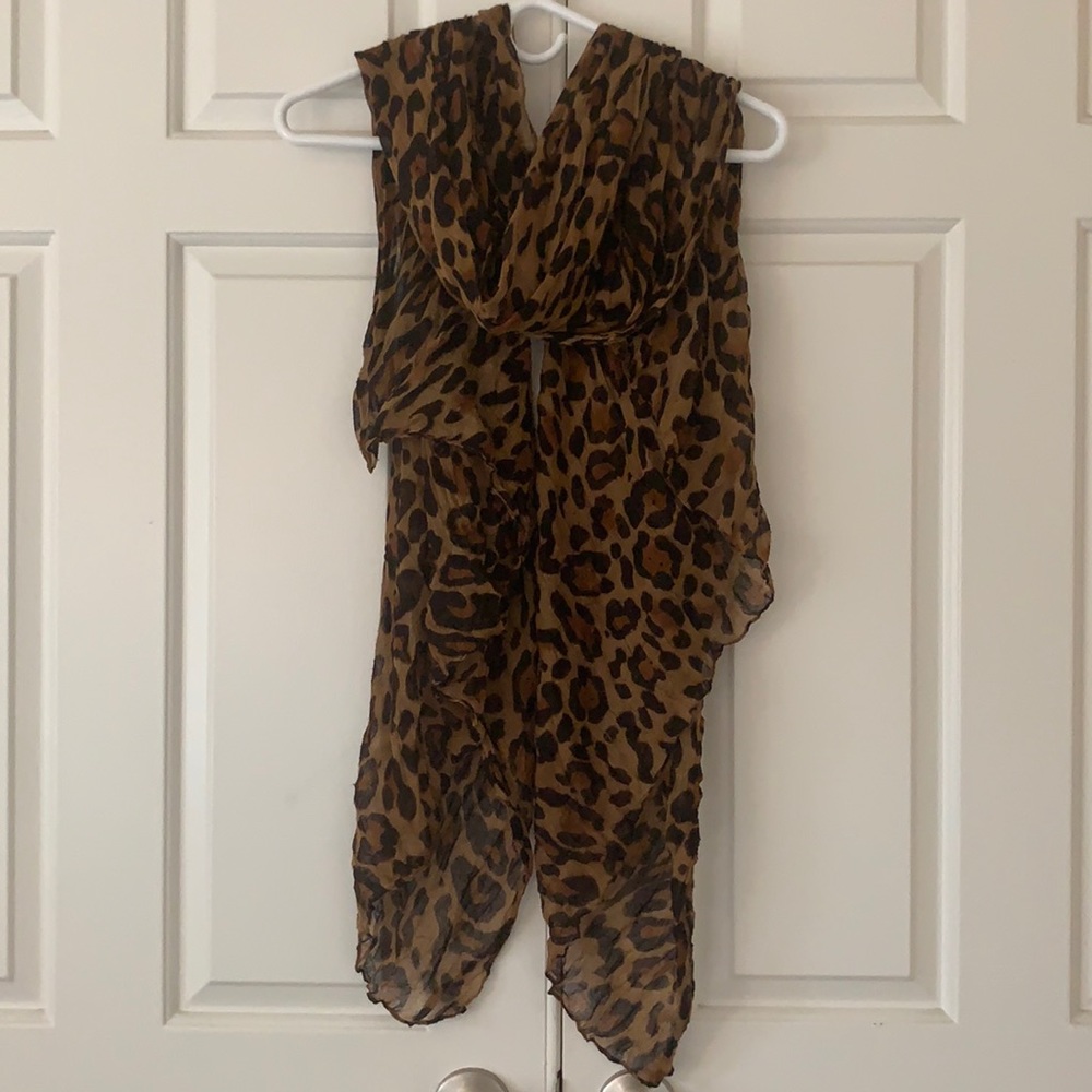 Beautiful animal print scarf